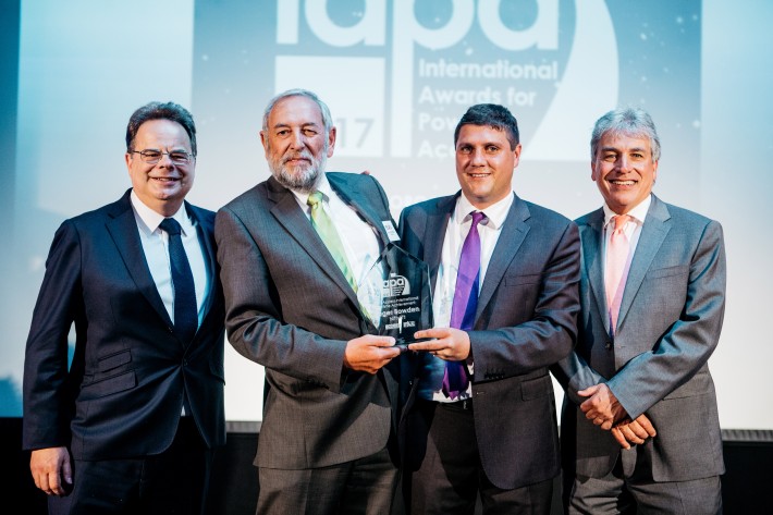 Roger Bowden receives IPAF Lifetime Achievement Award