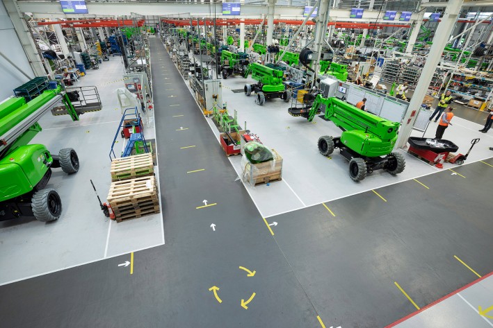 Précautions COVID Niftylift – Usine