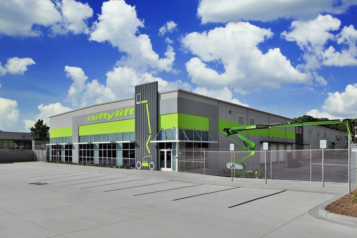 Niftylift Inc's New Premises in Greer, South Carolina USA